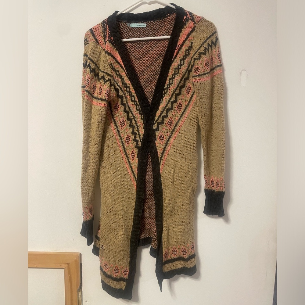 Maurices Aztec knit Cardigan